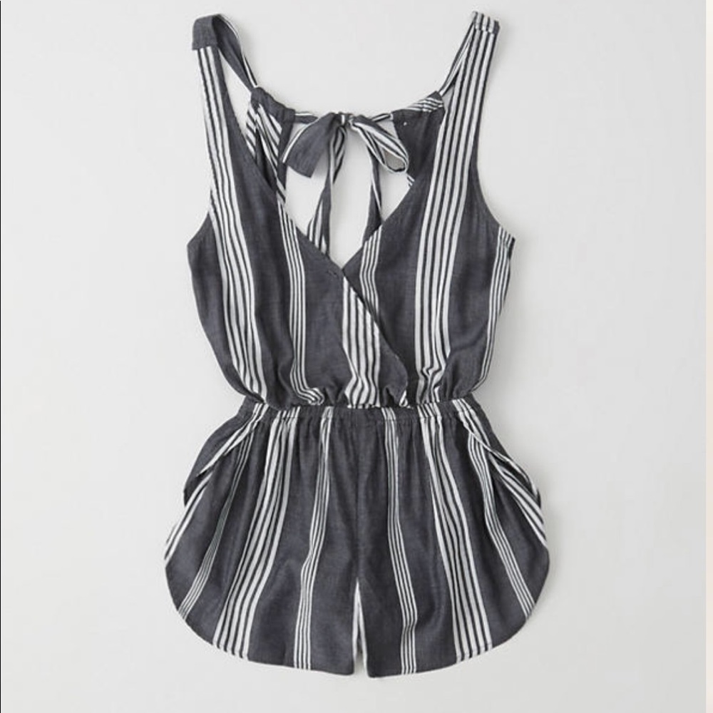 Abercrombie & Fitch | Navy Romper Cover-Up